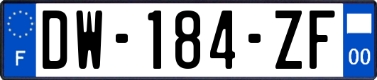 DW-184-ZF