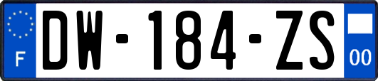 DW-184-ZS