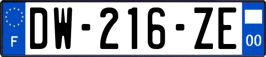 DW-216-ZE