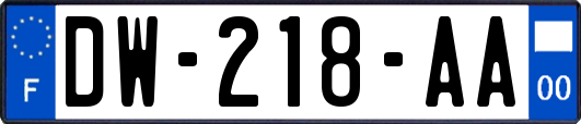 DW-218-AA