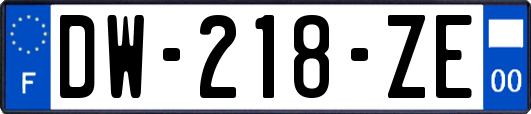 DW-218-ZE