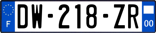 DW-218-ZR