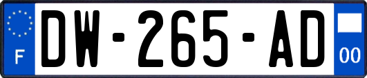 DW-265-AD