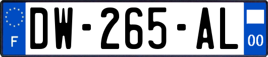 DW-265-AL