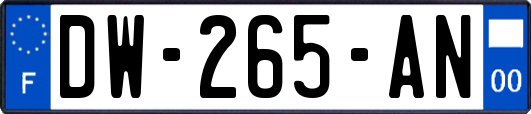 DW-265-AN