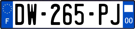 DW-265-PJ