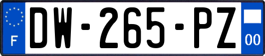 DW-265-PZ