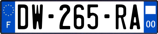 DW-265-RA