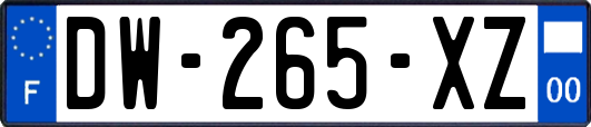 DW-265-XZ