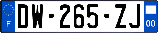 DW-265-ZJ