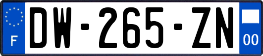 DW-265-ZN