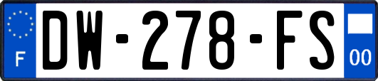 DW-278-FS