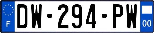 DW-294-PW