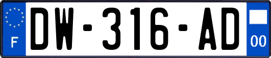 DW-316-AD