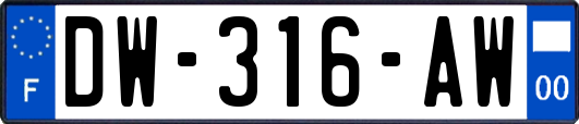 DW-316-AW