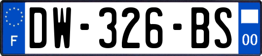 DW-326-BS