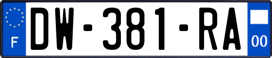 DW-381-RA