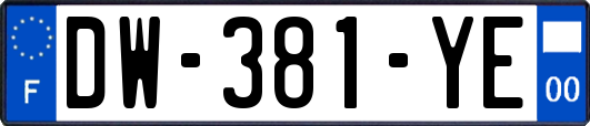 DW-381-YE