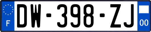 DW-398-ZJ