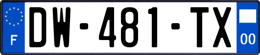 DW-481-TX