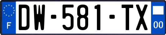 DW-581-TX