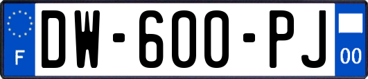 DW-600-PJ