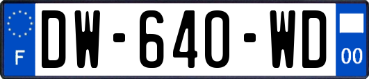 DW-640-WD