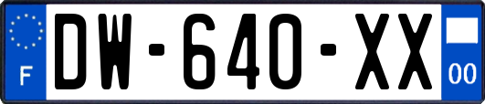 DW-640-XX