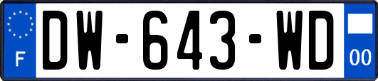 DW-643-WD