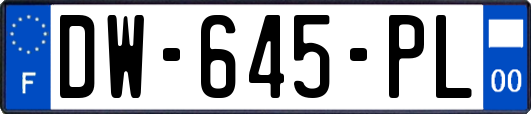 DW-645-PL