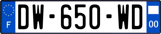 DW-650-WD