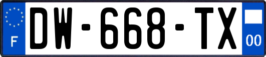 DW-668-TX