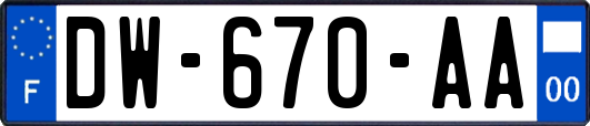 DW-670-AA