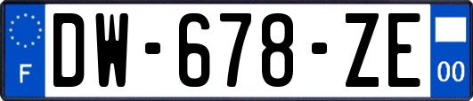 DW-678-ZE