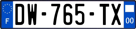 DW-765-TX