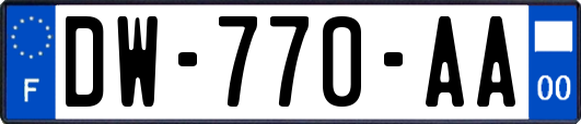 DW-770-AA