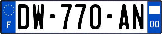 DW-770-AN