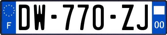 DW-770-ZJ