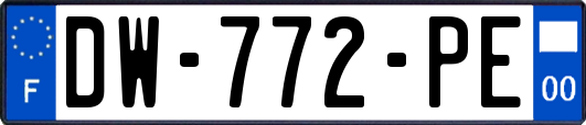 DW-772-PE