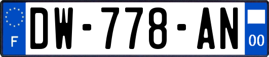 DW-778-AN