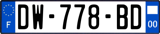 DW-778-BD