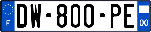 DW-800-PE