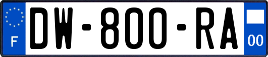 DW-800-RA