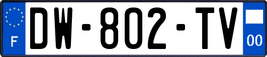 DW-802-TV