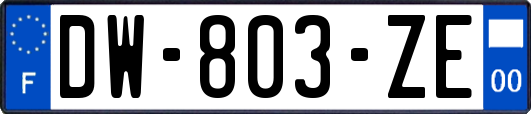 DW-803-ZE