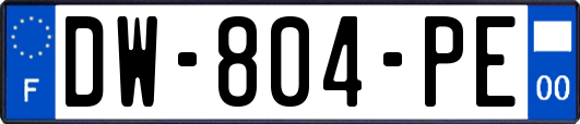 DW-804-PE