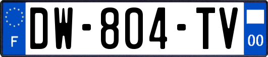 DW-804-TV