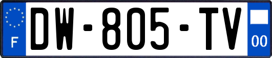 DW-805-TV