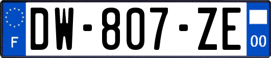 DW-807-ZE