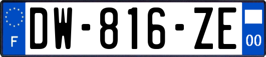 DW-816-ZE